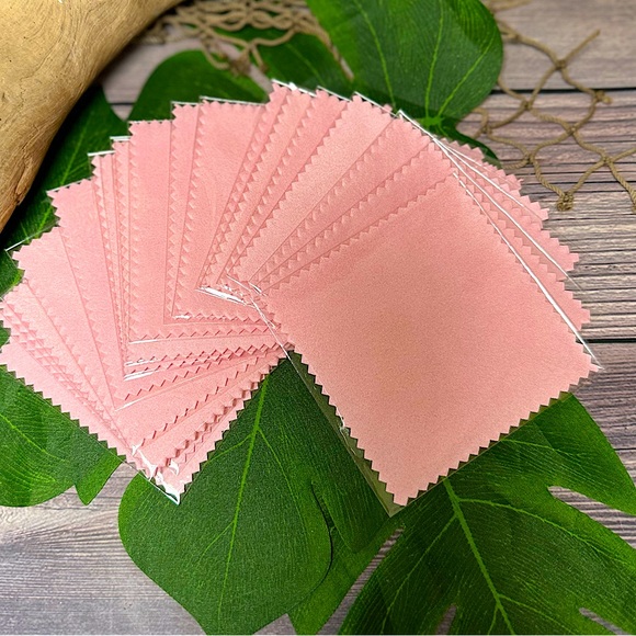 Individually Wrapped Blank Jewelry Cleaning Polishing Cloths Resin, Glasses Lot - Picture 12 of 16
